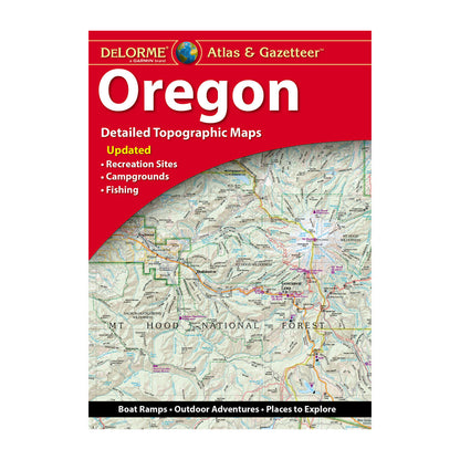 DeLorme® Atlas & Gazetteer Paper Maps Oregon