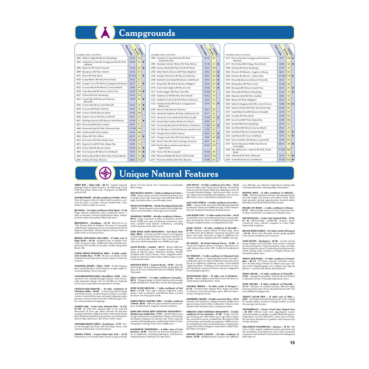 DeLorme® Atlas & Gazetteer Paper Maps Oregon