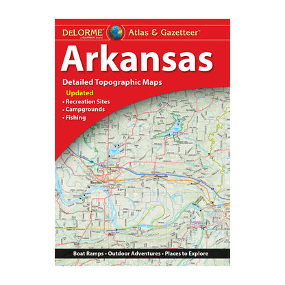 DeLorme® Atlas & Gazetteer Paper Maps Arkansas