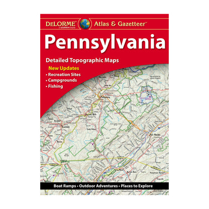 DeLorme® Atlas & Gazetteer Paper Maps Pennsylvania