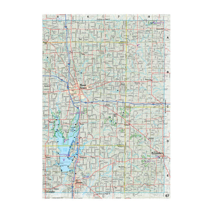DeLorme® Atlas & Gazetteer Paper Maps Illinois