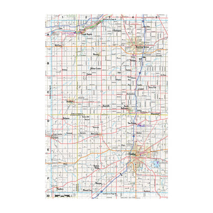 DeLorme® Atlas & Gazetteer Paper Maps Ohio
