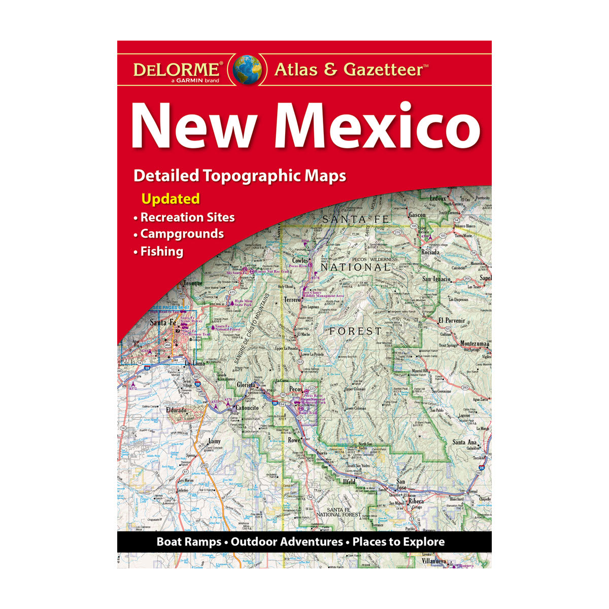 DeLorme® Atlas & Gazetteer Paper Maps New Mexico
