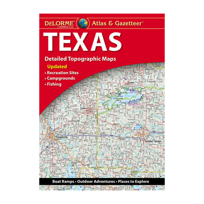 DeLorme® Atlas & Gazetteer Paper Maps Texas