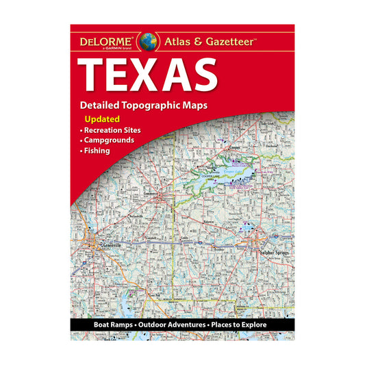 DeLorme® Atlas & Gazetteer Paper Maps Texas