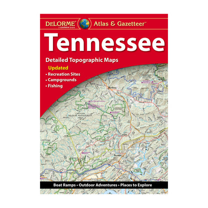 DeLorme® Atlas & Gazetteer Paper Maps Tennessee