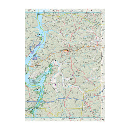 DeLorme® Atlas & Gazetteer Paper Maps Tennessee