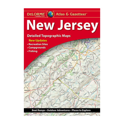 DeLorme® Atlas & Gazetteer Paper Maps New Jersey
