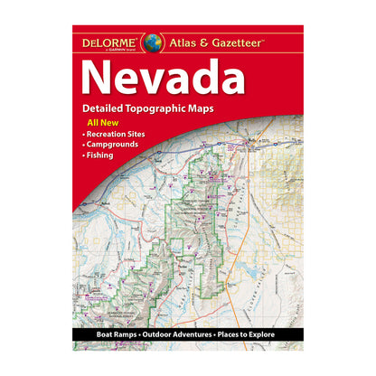 DeLorme® Atlas & Gazetteer Paper Maps Nevada
