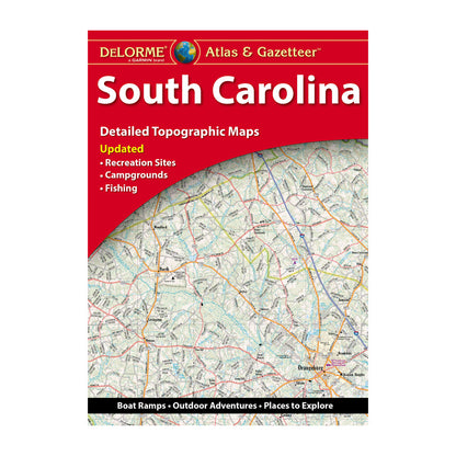 DeLorme® Atlas & Gazetteer Paper Maps South Carolina