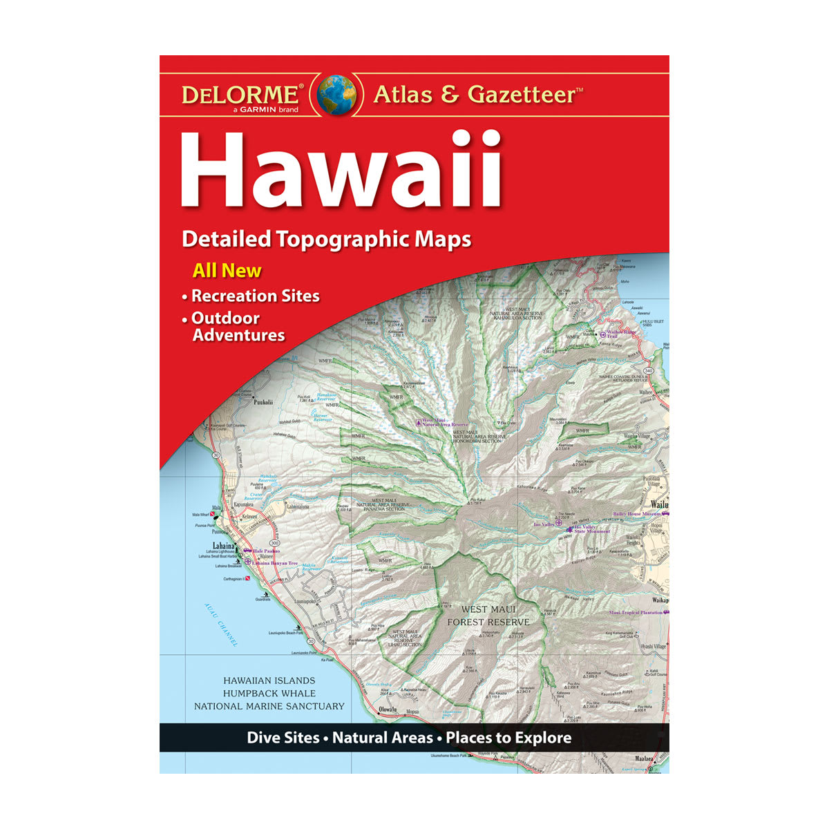 DeLorme® Atlas & Gazetteer Paper Maps Hawaii