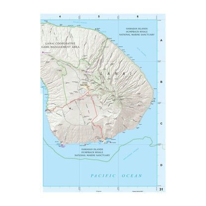 DeLorme® Atlas & Gazetteer Paper Maps Hawaii