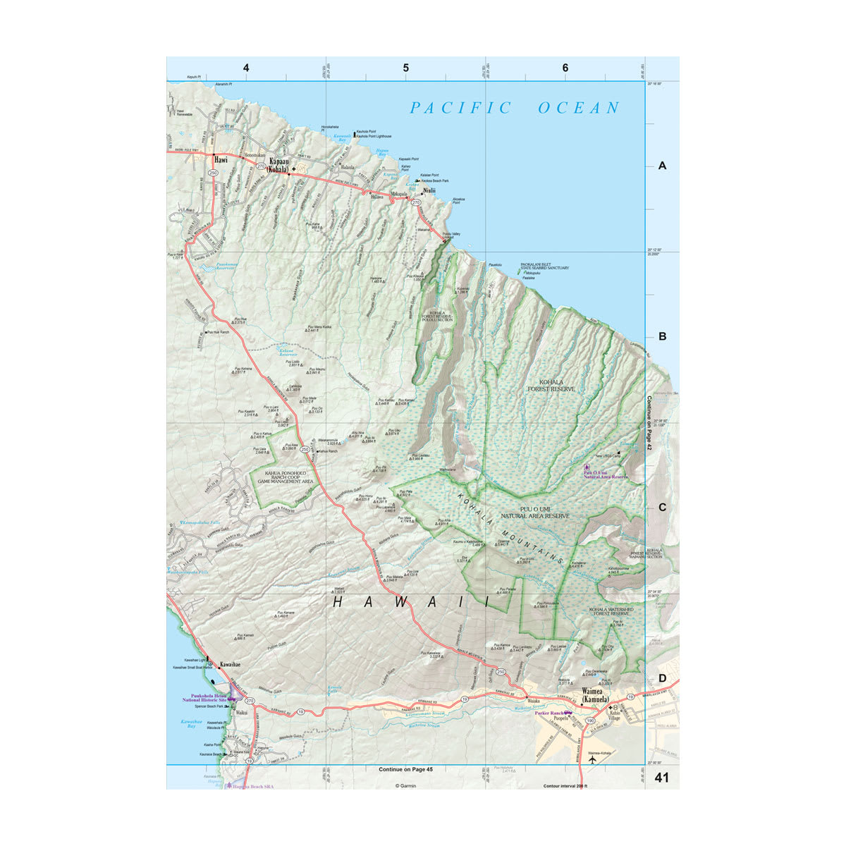 DeLorme® Atlas & Gazetteer Paper Maps Hawaii