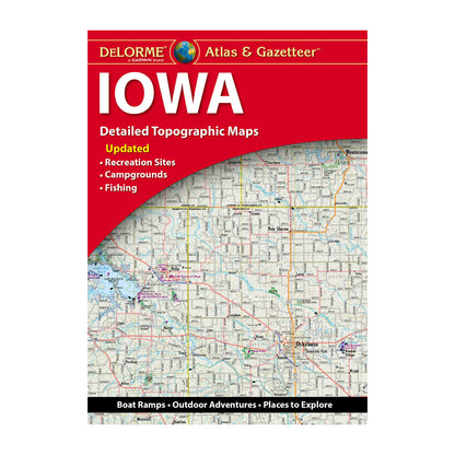 DeLorme® Atlas & Gazetteer Paper Maps Iowa