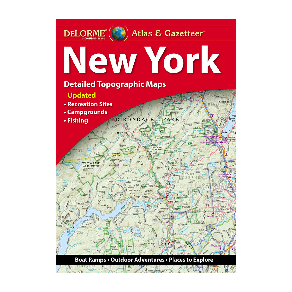 DeLorme® Atlas & Gazetteer Paper Maps New York