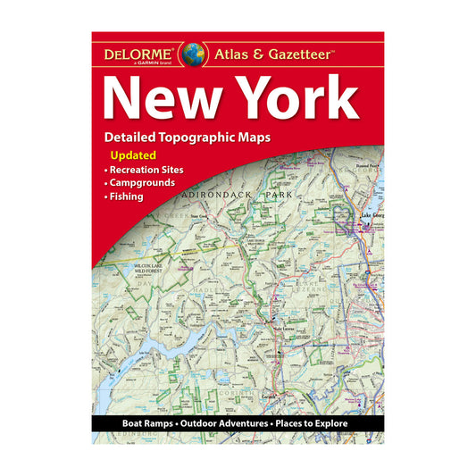 DeLorme® Atlas & Gazetteer Paper Maps New York