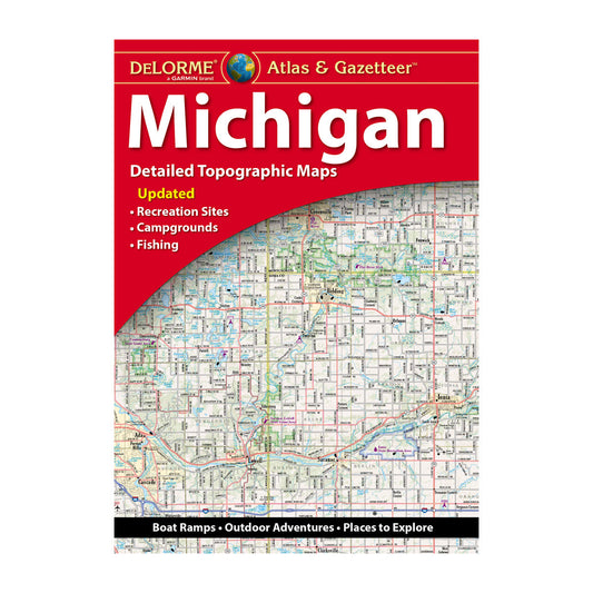 DeLorme® Atlas & Gazetteer Paper Maps Michigan