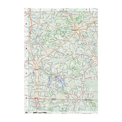 DeLorme® Atlas & Gazetteer Paper Maps Maryland/Delaware