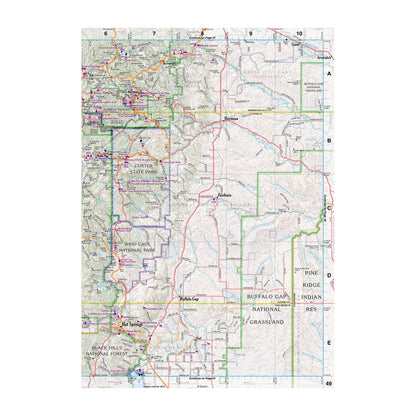 DeLorme® Atlas & Gazetteer Paper Maps South Dakota