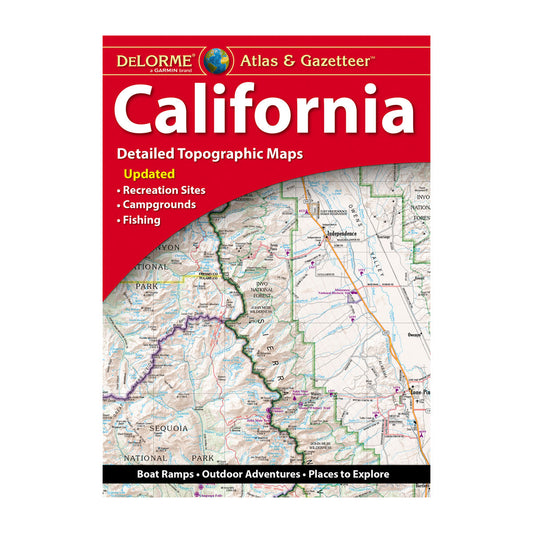 DeLorme® Atlas & Gazetteer Paper Maps California