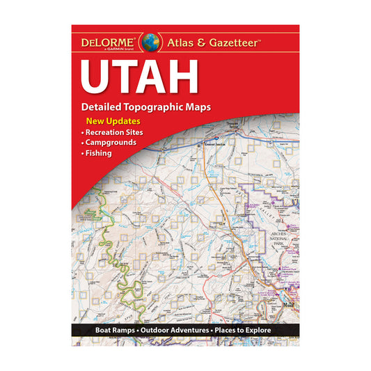 DeLorme® Atlas & Gazetteer Paper Maps Utah