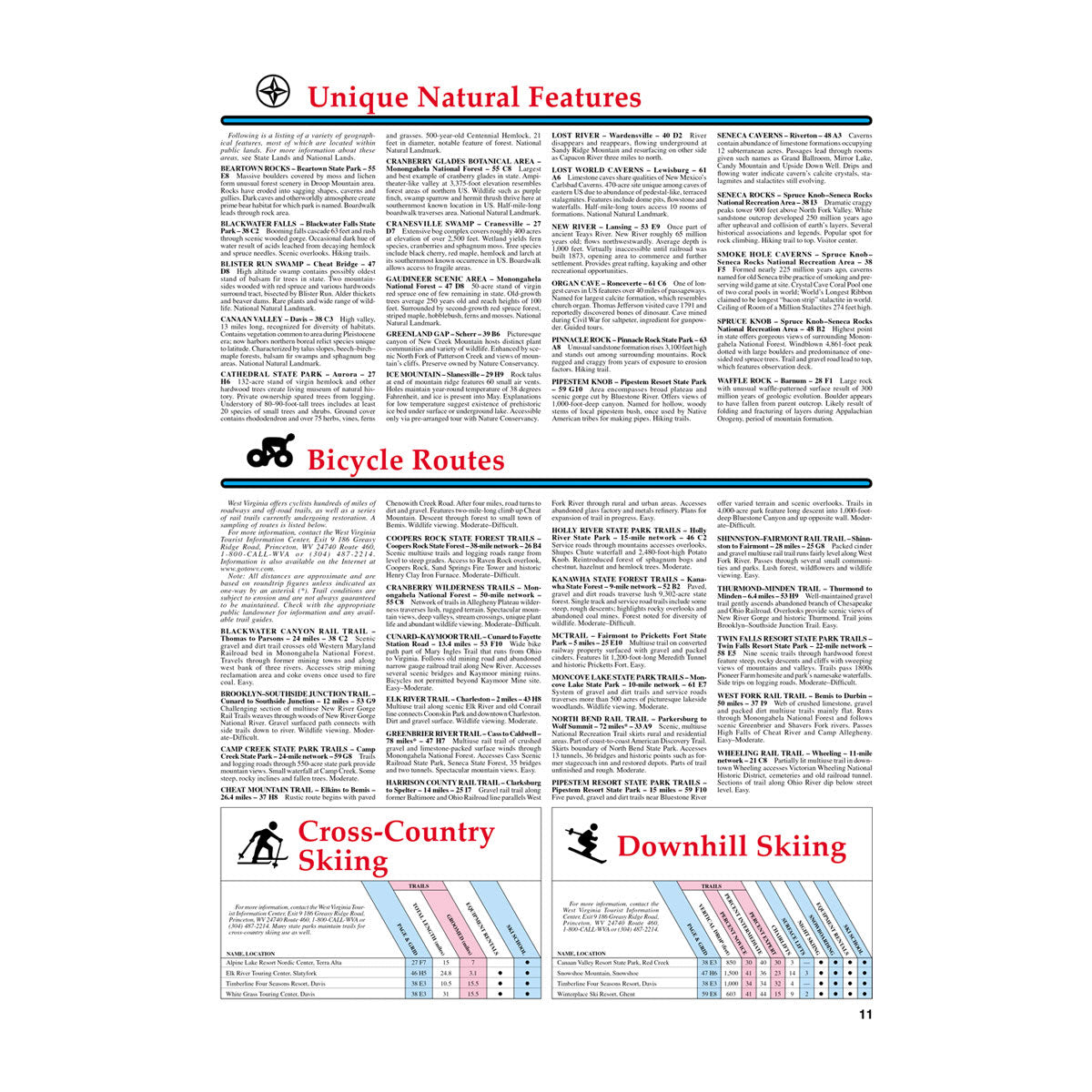 DeLorme® Atlas & Gazetteer Paper Maps West Virginia