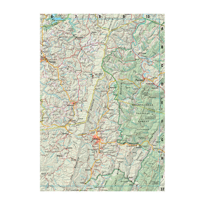 DeLorme® Atlas & Gazetteer Paper Maps West Virginia