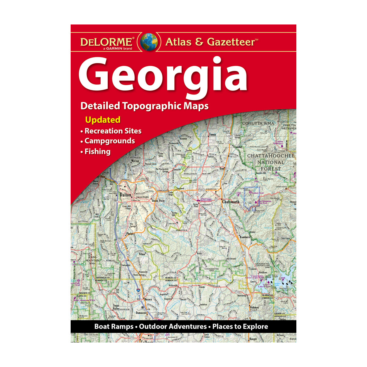 DeLorme® Atlas & Gazetteer Paper Maps Georgia
