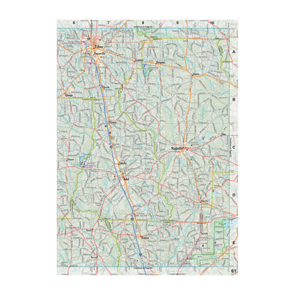 DeLorme® Atlas & Gazetteer Paper Maps Georgia