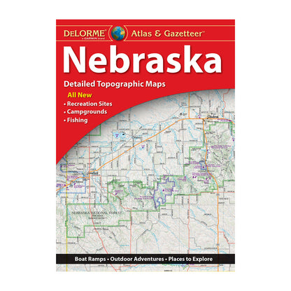 DeLorme® Atlas & Gazetteer Paper Maps Nebraska