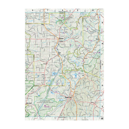 DeLorme® Atlas & Gazetteer Paper Maps Mississippi