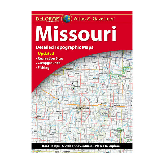 DeLorme® Atlas & Gazetteer Paper Maps Missouri