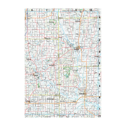 DeLorme® Atlas & Gazetteer Paper Maps Missouri