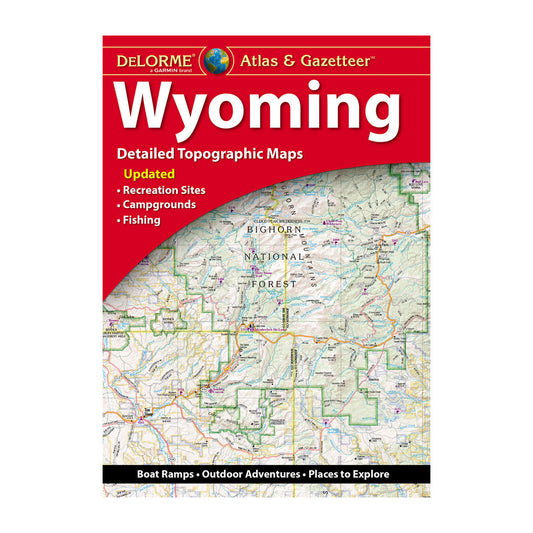 DeLorme® Atlas & Gazetteer Paper Maps Wyoming