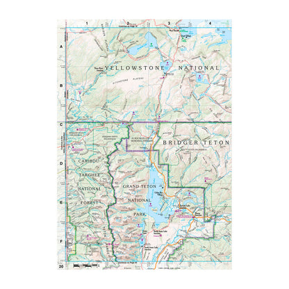 DeLorme® Atlas & Gazetteer Paper Maps Wyoming
