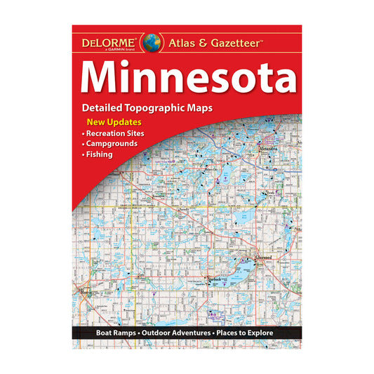 DeLorme® Atlas & Gazetteer Paper Maps Minnesota