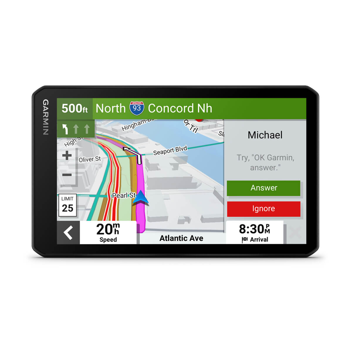 Garmin DriveCam™ 76 7\" GPS Navigator with Built-in Dash Cam