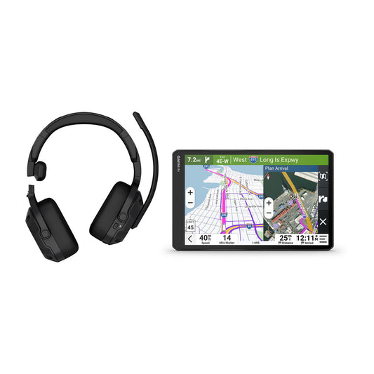 dēzl™ OTR1020/LGV1020 10\" GPS Truck Navigator with dēzl™ Headset 210