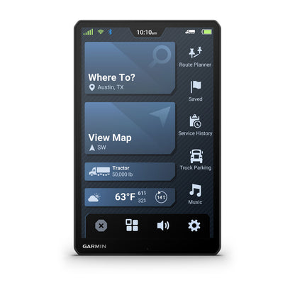 dēzl™ OTR1020/LGV1020 10\" GPS Truck Navigator with dēzl™ Headset 110