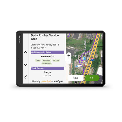 dēzl™ OTR1020/LGV1020 10\" GPS Truck Navigator with dēzl™ Headset 110