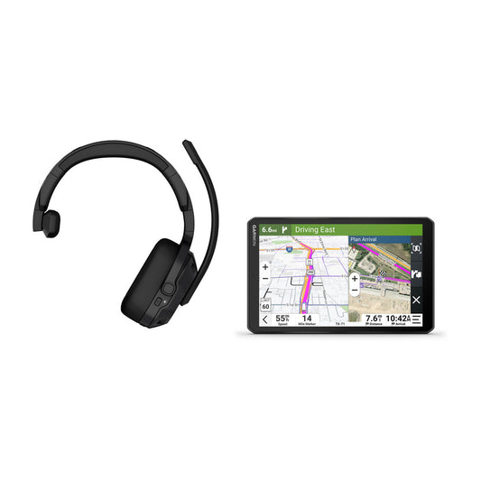 dēzl™ OTR820/LGV820 8\" GPS Truck Navigator with dēzl™ Headset 110