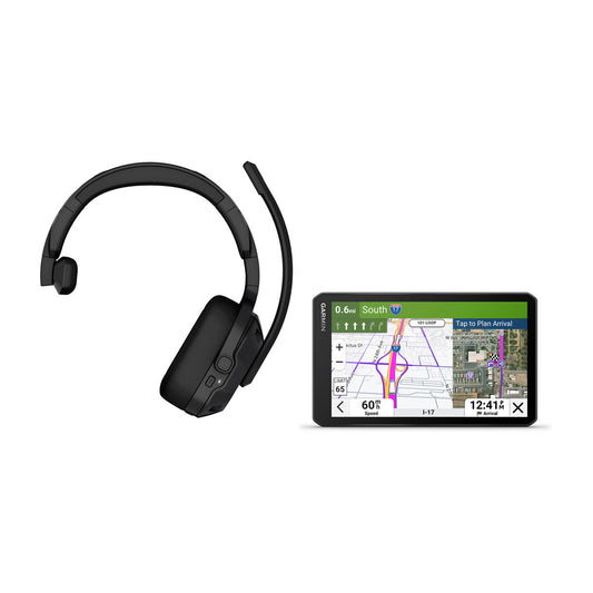 dēzl™ OTR720/LGV720 7\" GPS Truck Navigator with dēzl™ Headset 110