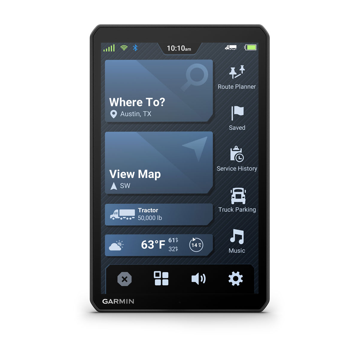 dēzl™ OTR820/LGV820 8\" GPS Truck Navigator