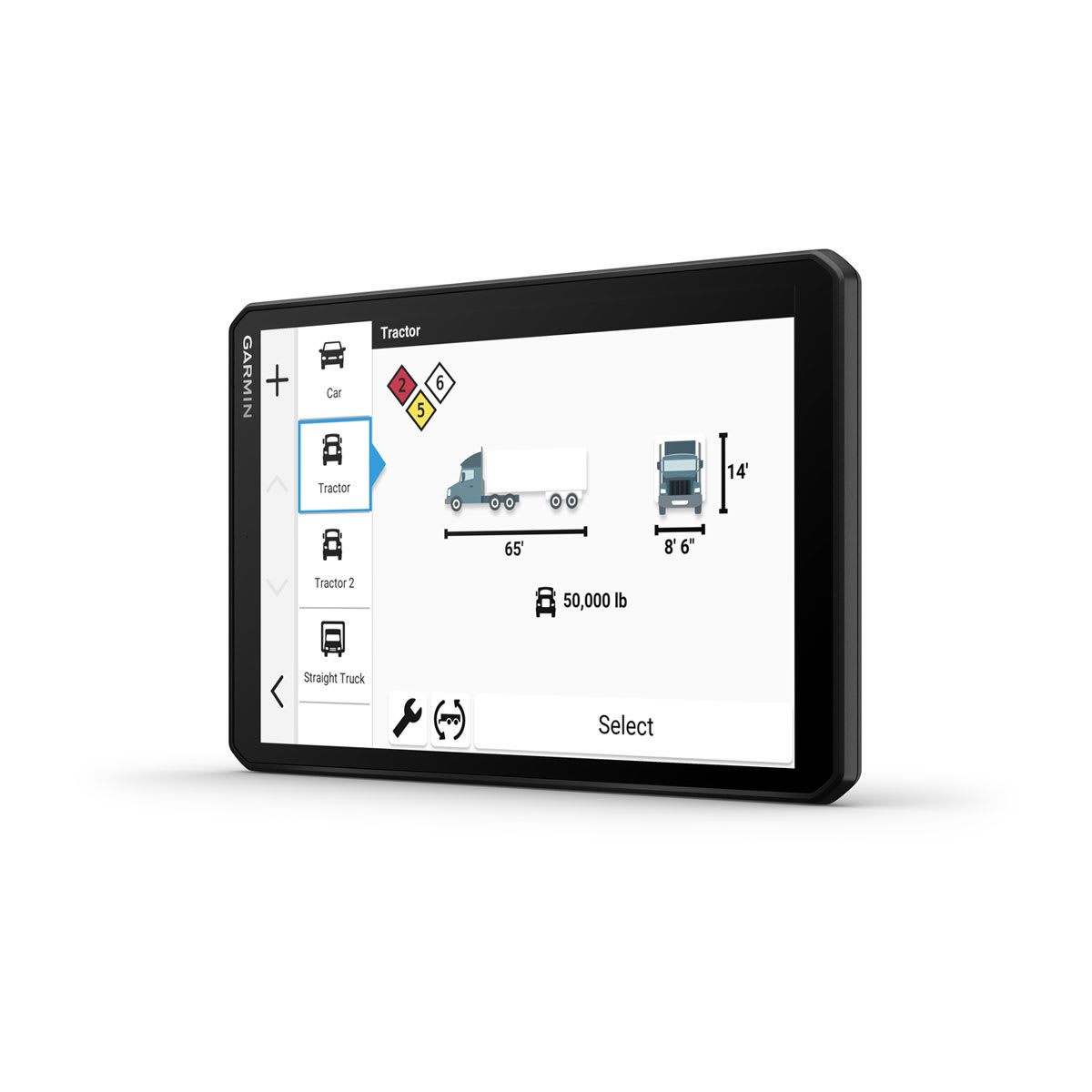 dēzl™ OTR820/LGV820 8\" GPS Truck Navigator