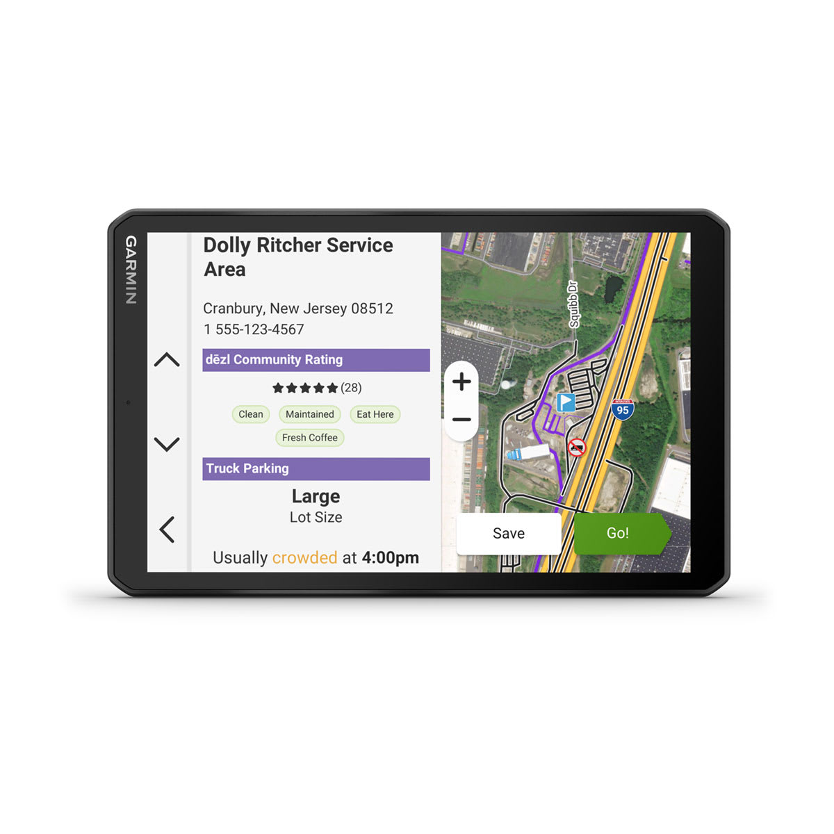 dēzl™ OTR820/LGV820 8\" GPS Truck Navigator