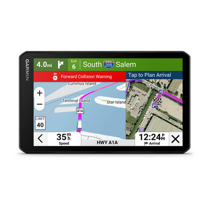 dēzlCam™ OTR725/LGV725 7\" GPS Truck Navigator with Built-in Dash Cam