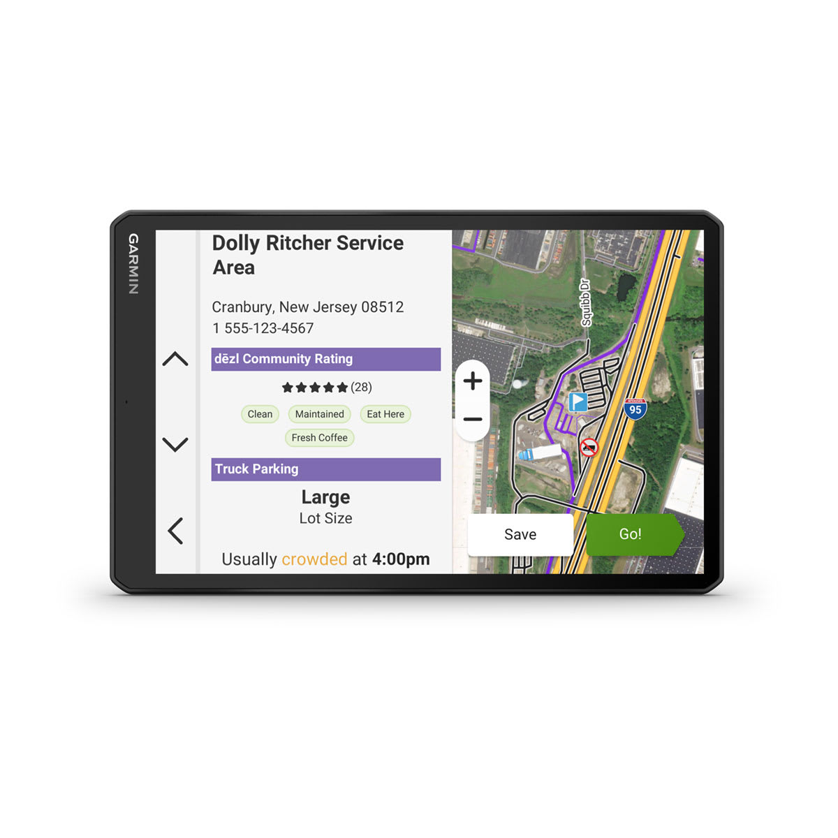 dēzl™ OTR1020/LGV1020 10\" GPS Truck Navigator