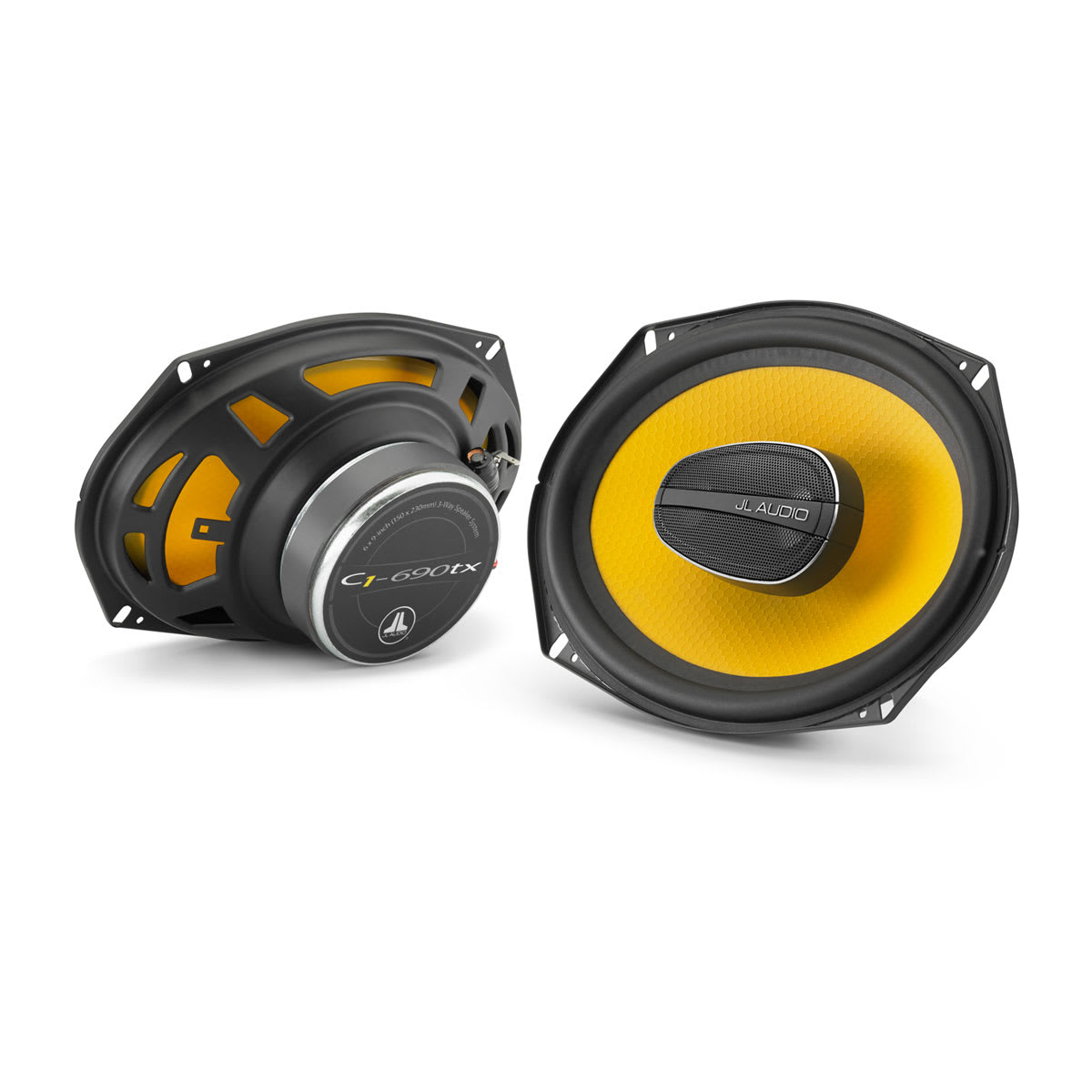 JL Audio® C1 Car Speakers 6\" x 9\" Three-way Coaxial