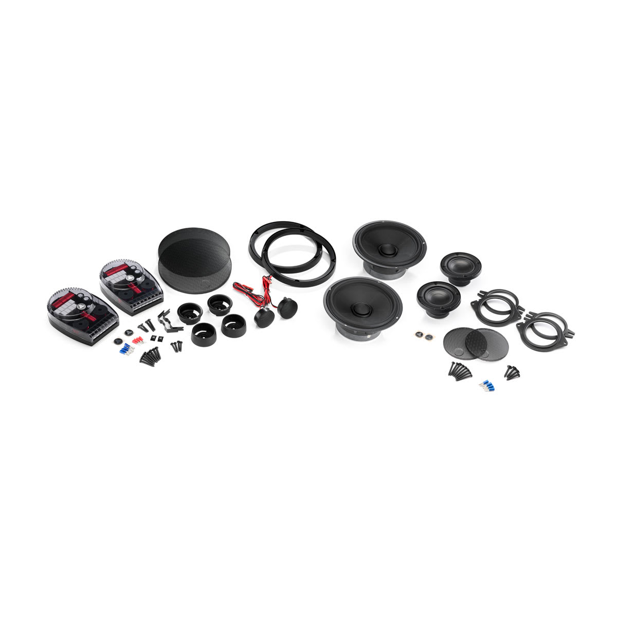 JL Audio® C6 Car System 6.5\" Three-way Component Speaker System  (C6-653)