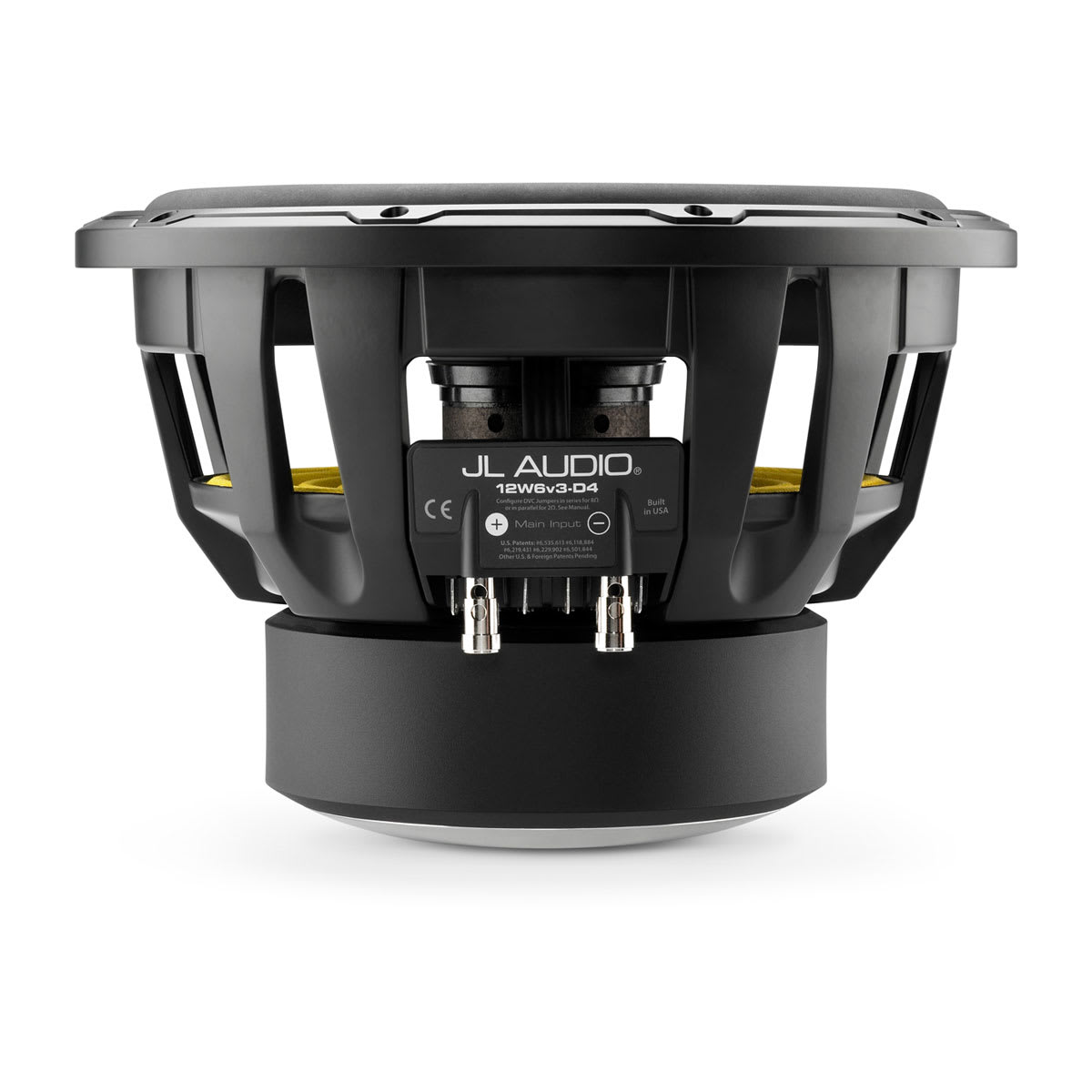 JL Audio® W6v3 Car Subwoofer 12\" Dual 4 ohm (12W6v3-D4)